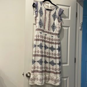 LOFT maxi dress